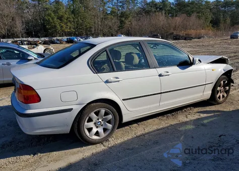 2004 BMW 325 Xi z USA, uszkodzony, nr VIN WBAEU33424PR06073